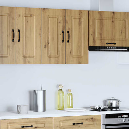 Pensile da Cucina Kalmar Rovere Artigianale Legno Multistrato