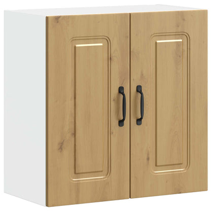 Pensile da Cucina Kalmar Rovere Artigianale Legno Multistrato