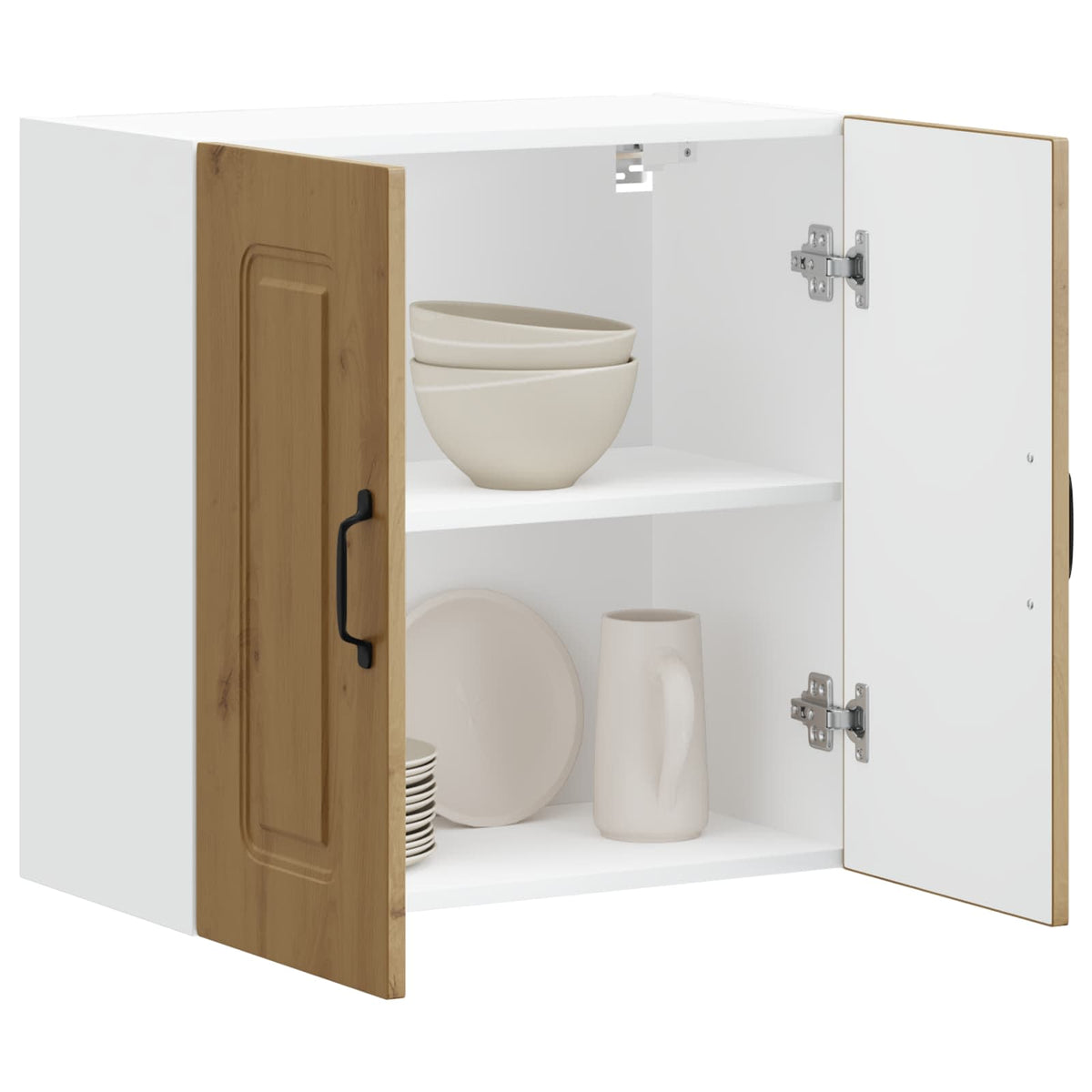 Pensile da Cucina Kalmar Rovere Artigianale Legno Multistrato