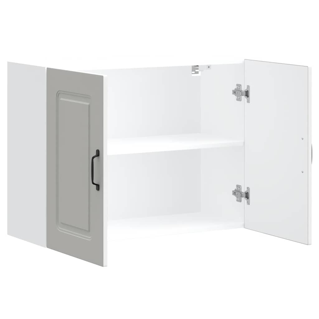 Pensile da Cucina Kalmar Bianco in Legno Multistrato | homemem39