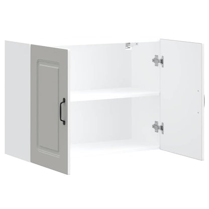 Pensile da Cucina Kalmar Bianco in Legno Multistrato | homemem39