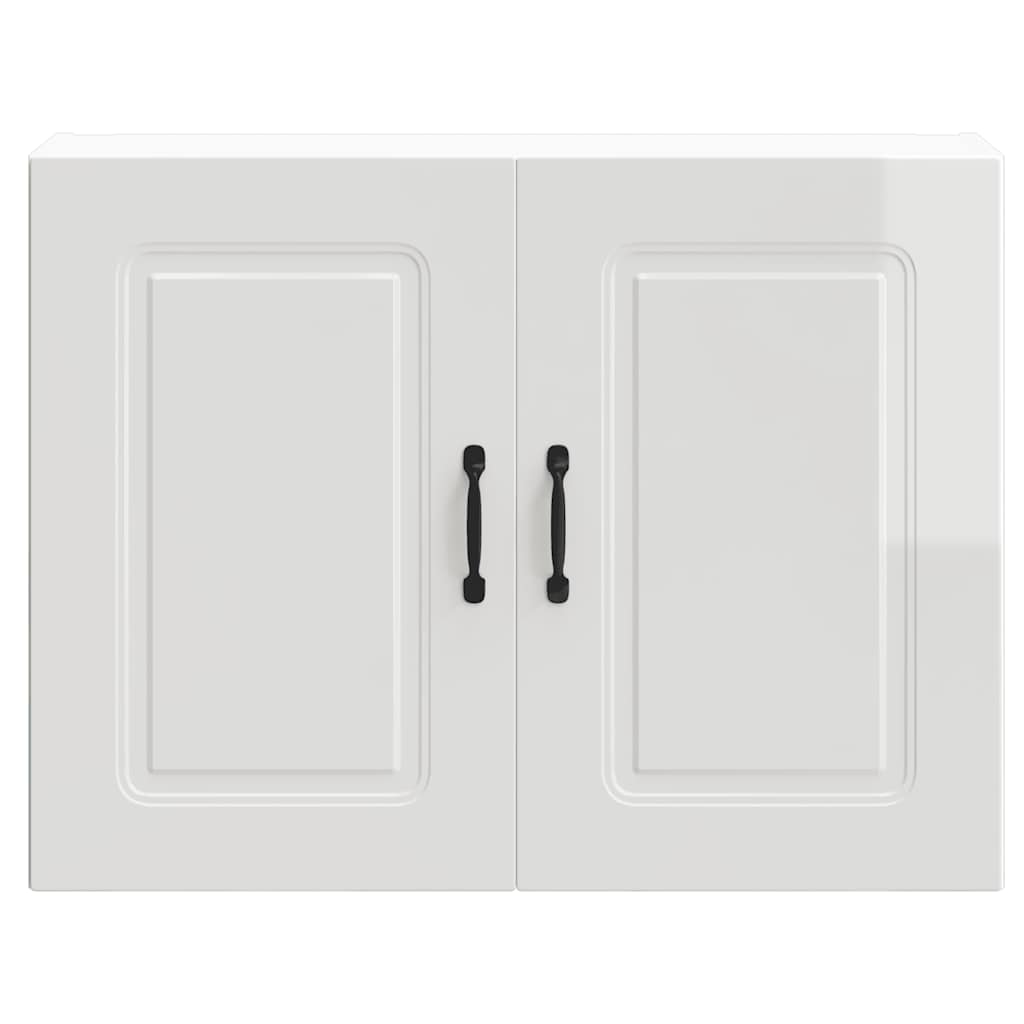Base da Cucina Kalmar Bianco Lucido in Legno Multistrato