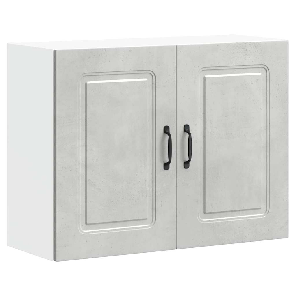 Pensile da Cucina Kalmar Grigio Cemento in Legno Multistrato
