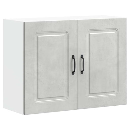 Pensile da Cucina Kalmar Grigio Cemento in Legno Multistrato
