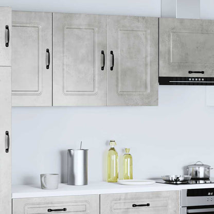 Pensile da Cucina Kalmar Grigio Cemento in Legno Multistrato