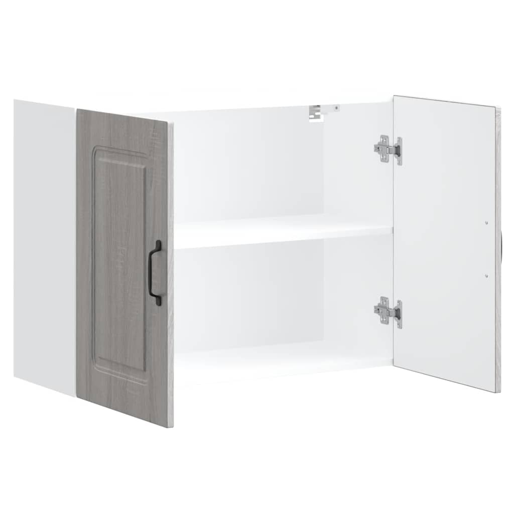 Pensile da Cucina Kalmar Grigio Sonoma in Legno Multistrato