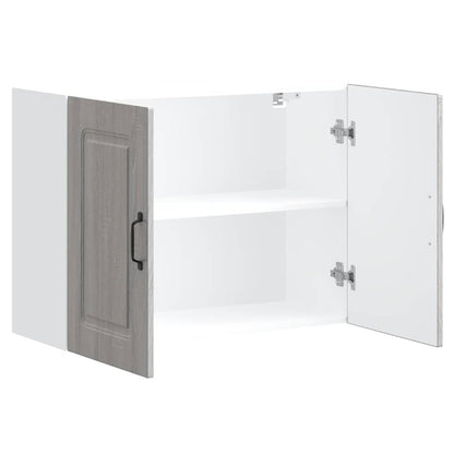 Pensile da Cucina Kalmar Grigio Sonoma in Legno Multistrato