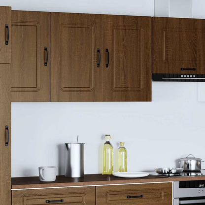 Pensile da Cucina Kalmar Rovere Marrone in Legno Multistrato