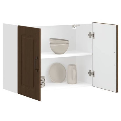 Pensile da Cucina Kalmar Rovere Marrone in Legno Multistrato