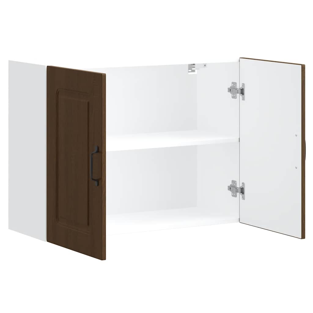 Pensile da Cucina Kalmar Rovere Marrone in Legno Multistrato