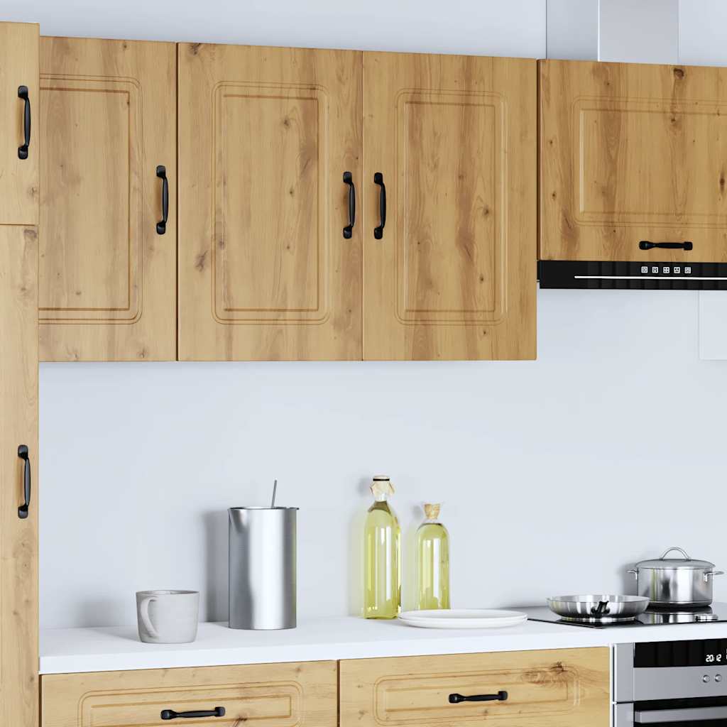 Pensile da Cucina Kalmar Rovere Artigianale Legno Multistrato | homemem39