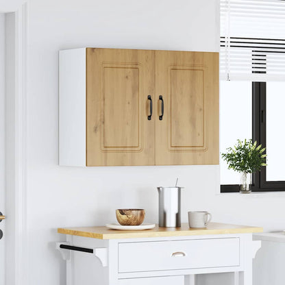 Pensile da Cucina Kalmar Rovere Artigianale Legno Multistrato | homemem39