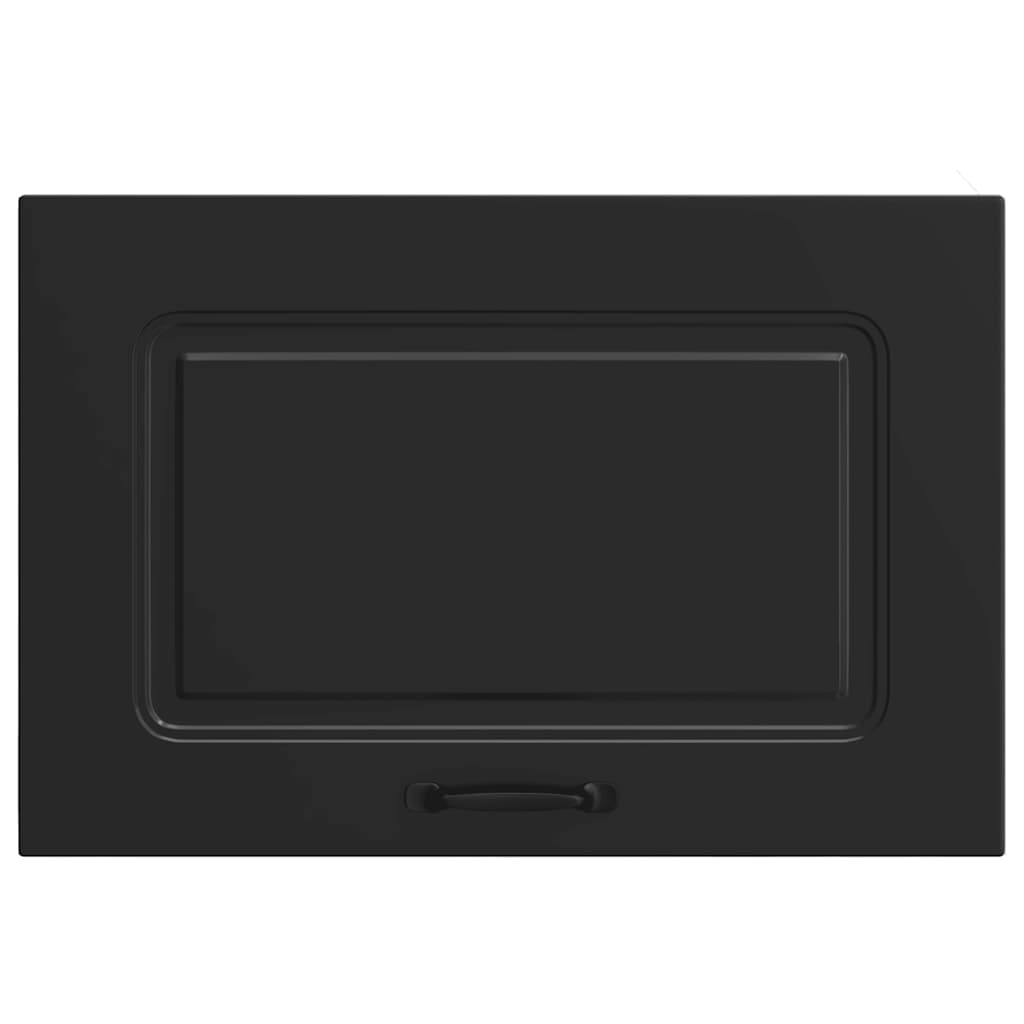 Pensile da Cucina Kalmar Nero in Legno Multistrato | homemem39