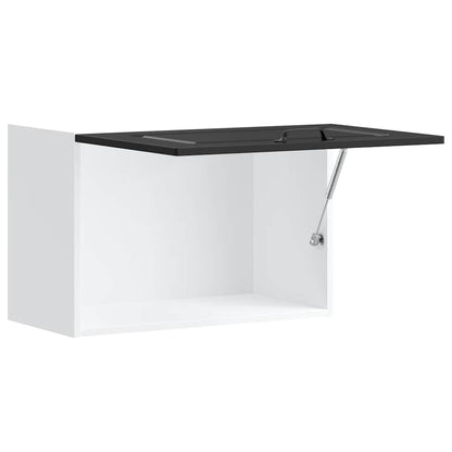 Pensile da Cucina Kalmar Nero in Legno Multistrato