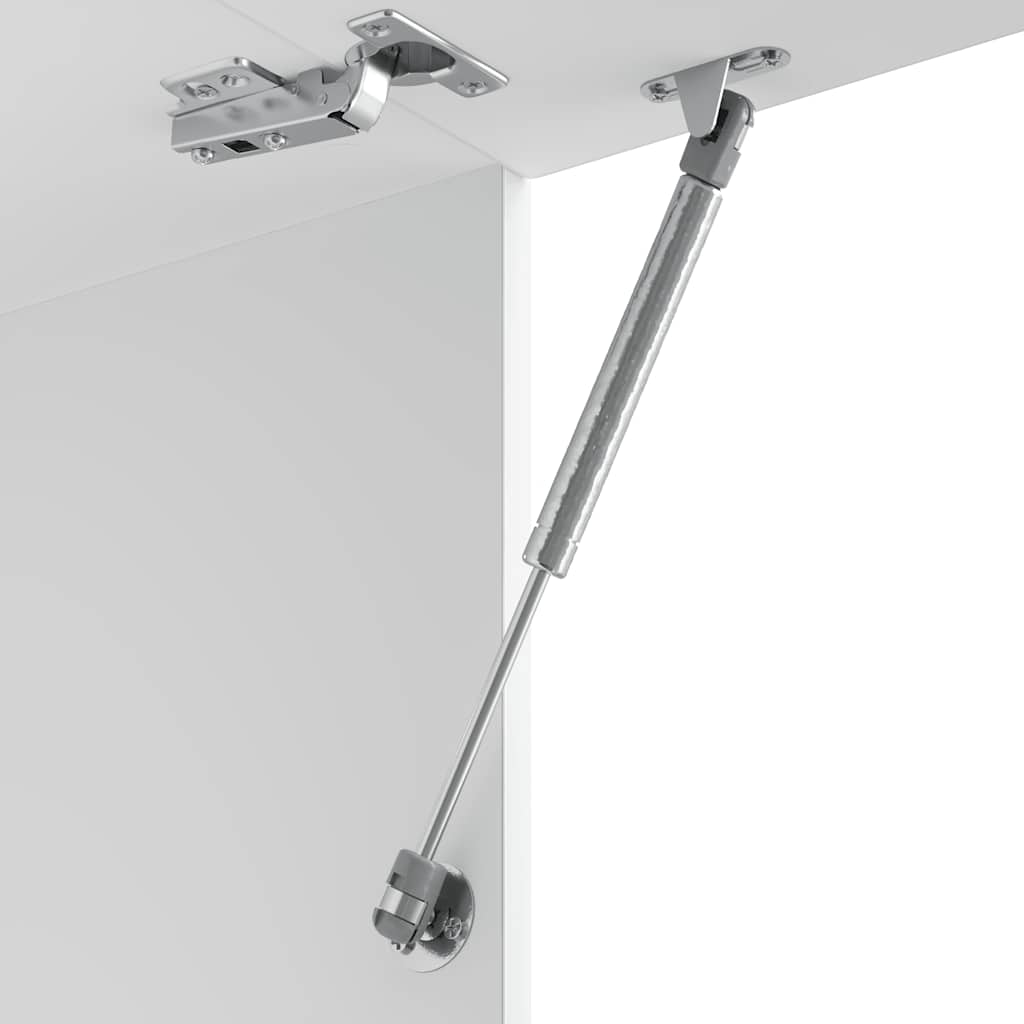 Base da Cucina Kalmar Bianco Lucido in Legno Multistrato