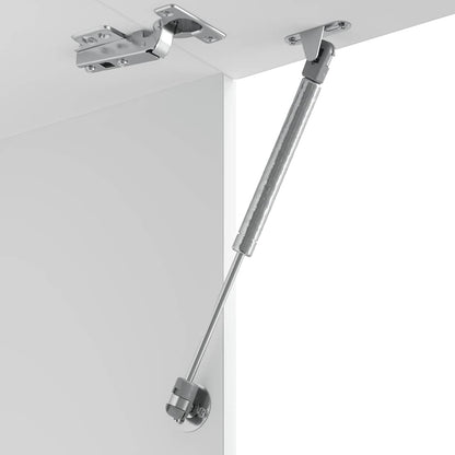 Base da Cucina Kalmar Bianco Lucido in Legno Multistrato