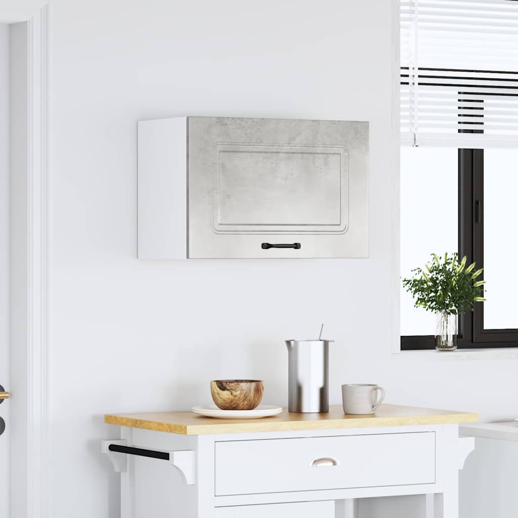 Pensile da Cucina Kalmar Grigio Cemento in Legno Multistrato