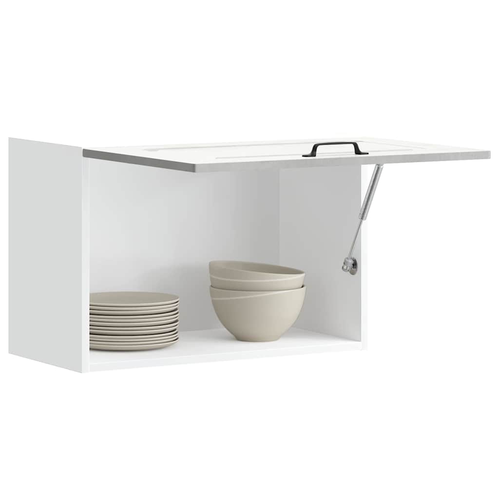 Pensile da Cucina Kalmar Grigio Cemento in Legno Multistrato | homemem39