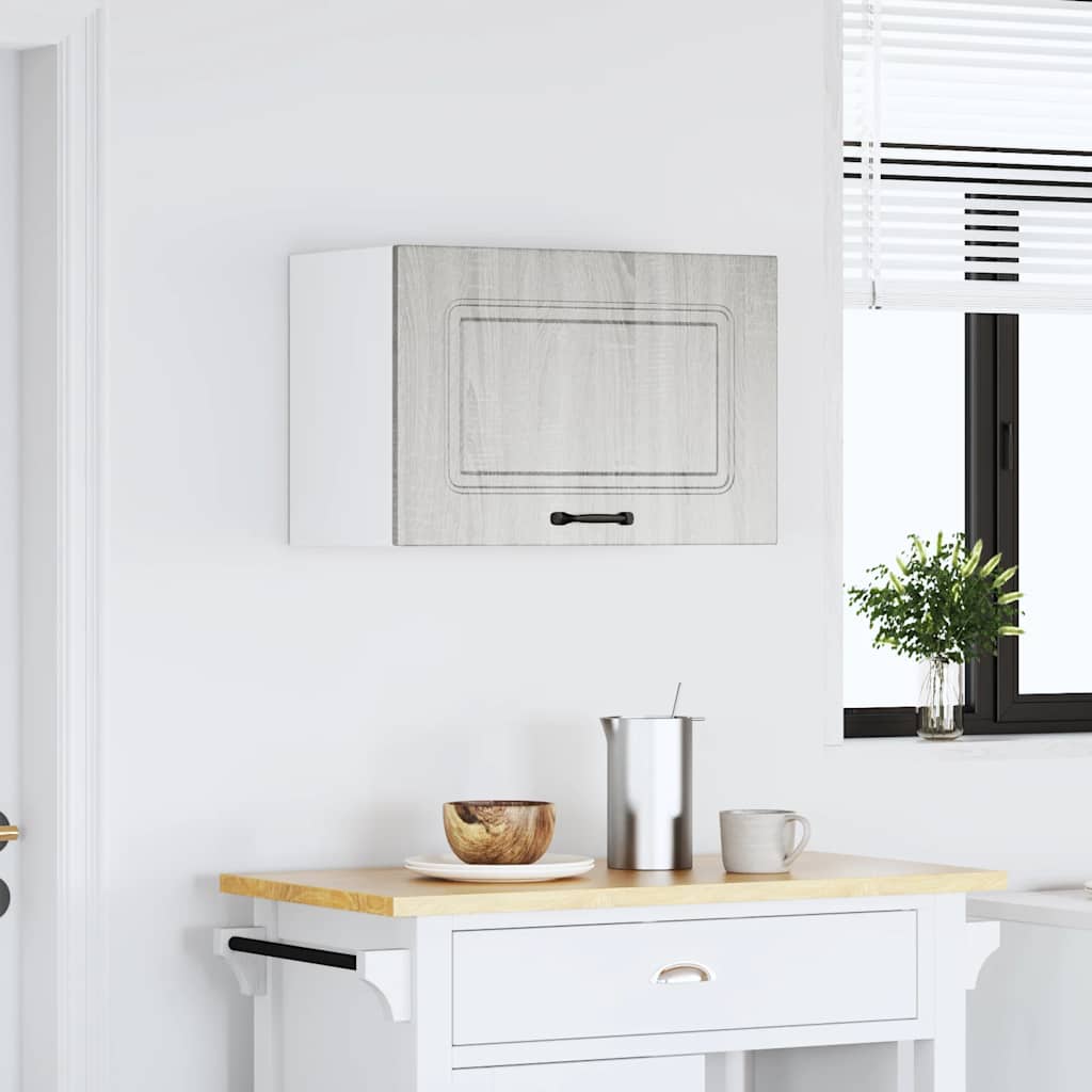 Pensile da Cucina Kalmar Grigio Sonoma in Legno Multistrato