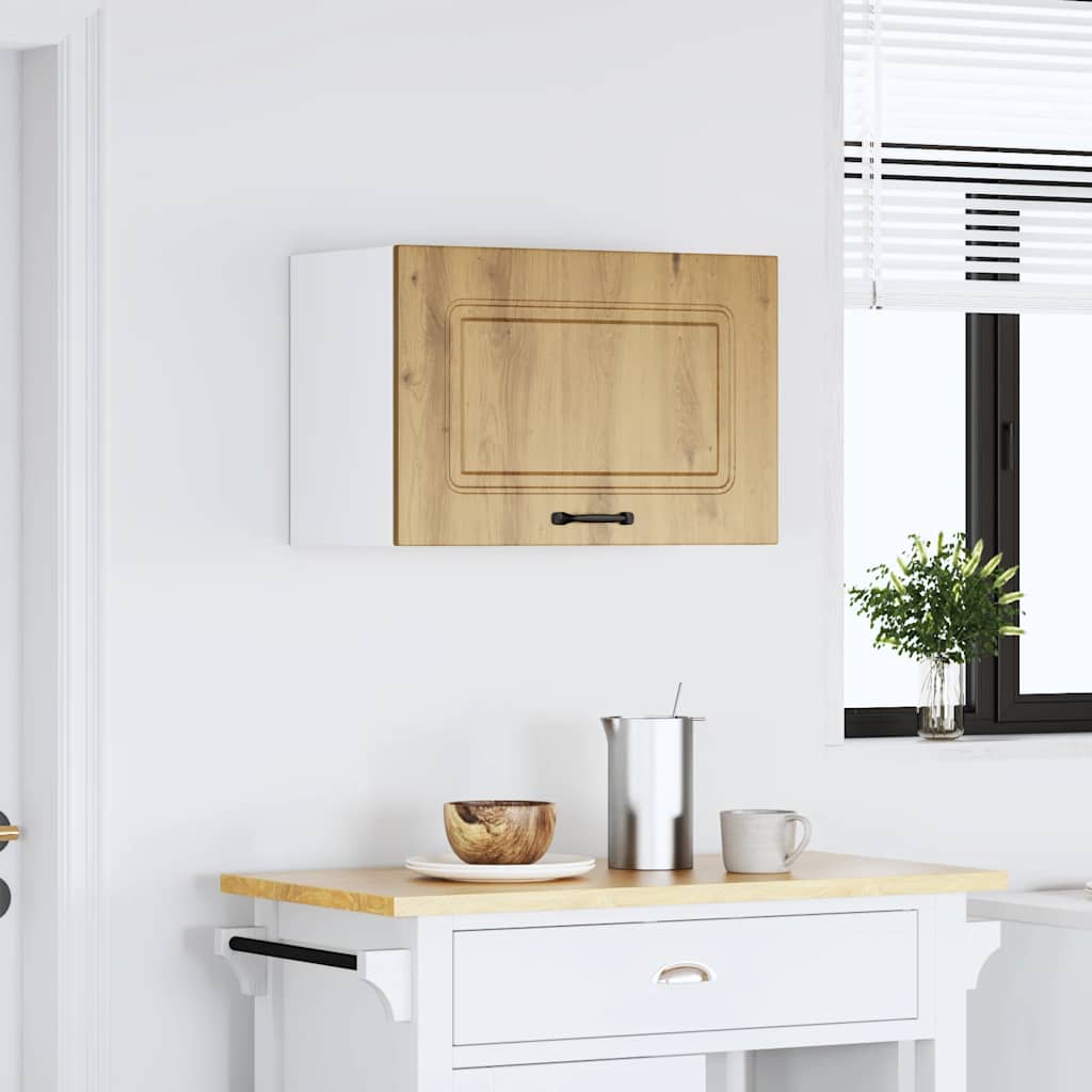 Pensile da Cucina Kalmar Rovere Artigianale Legno Multistrato
