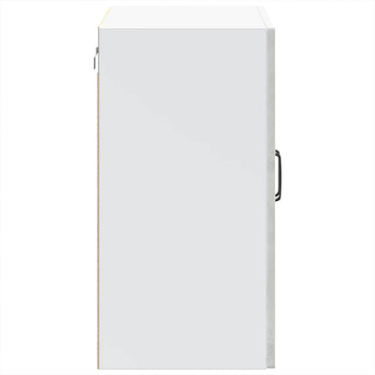 Pensile da Cucina con Porta in Vetro Kalmar Grigio Cemento | homemem39