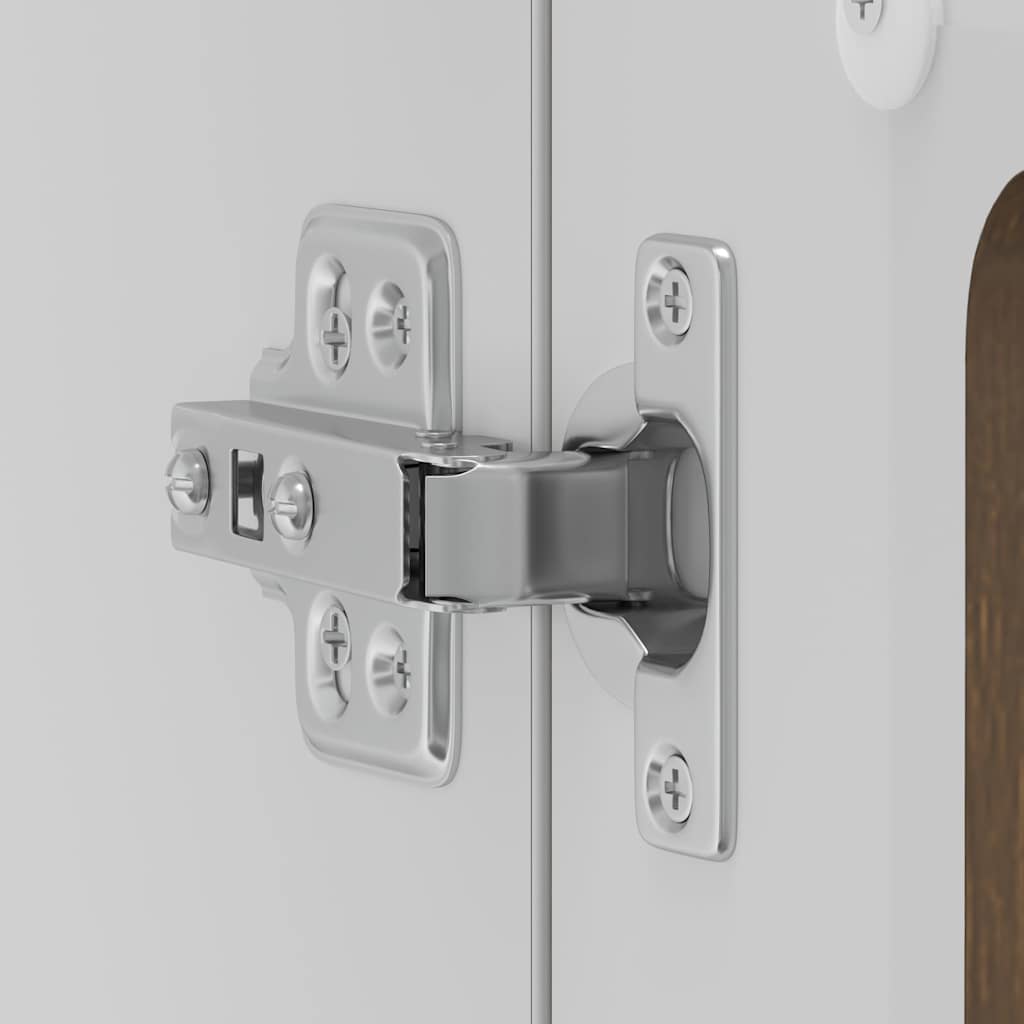 Pensile da Cucina con Porta in Vetro Kalmar Rovere Marrone - homemem39