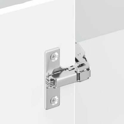 Pensile da Cucina ad Angolo Kalmar Bianco in Legno Multistrato - homemem39