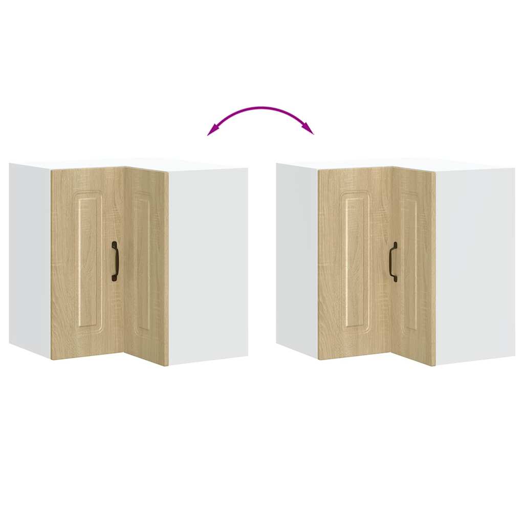 Pensile da Cucina ad Angolo Kalmar Rovere Sonoma in Truciolato - homemem39