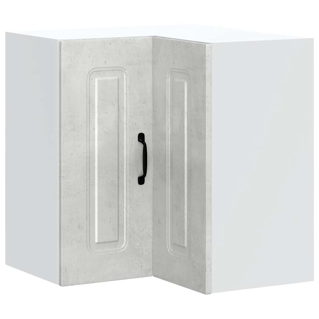 Pensile da Cucina ad Angolo Kalmar Grigio Cemento in Truciolato - homemem39