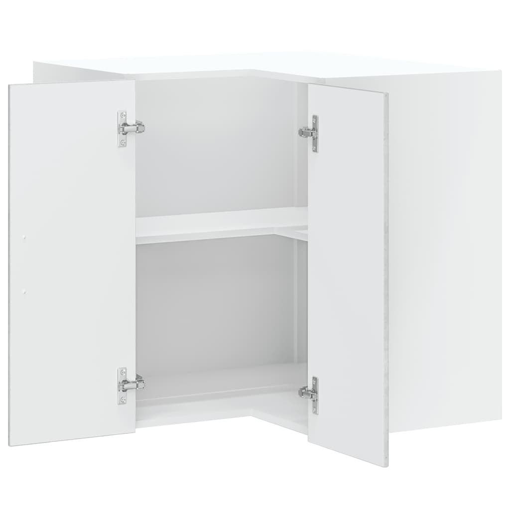 Pensile da Cucina ad Angolo Kalmar Grigio Cemento in Truciolato - homemem39