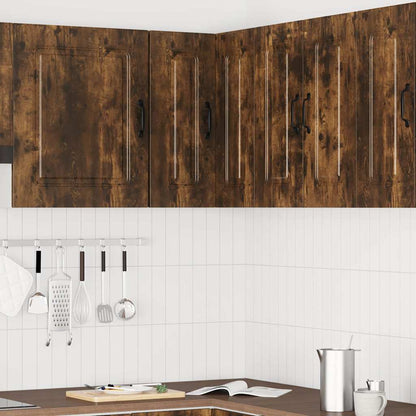 Pensile da Cucina ad Angolo Kalmar Rovere Fumo in Truciolato | homemem39