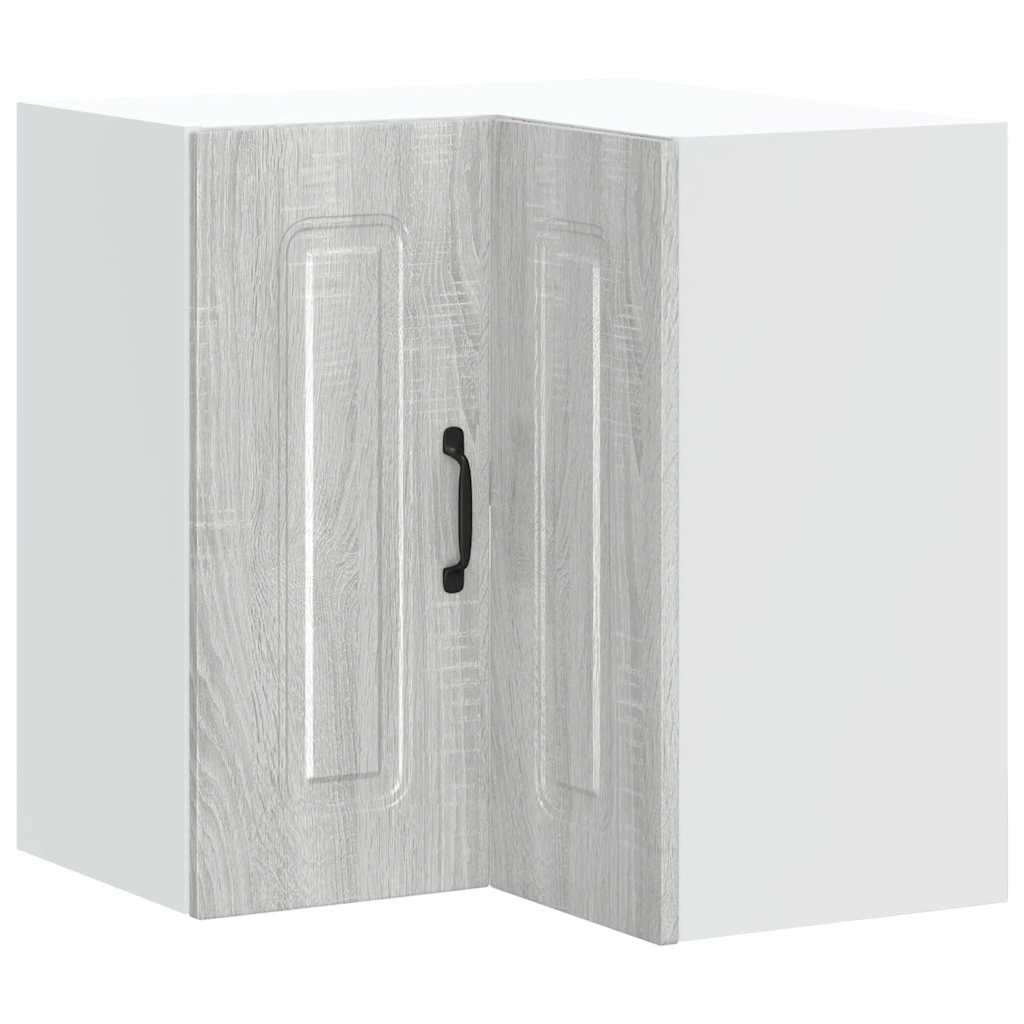 Pensile da Cucina ad Angolo Kalmar Grigio Sonoma in Truciolato - homemem39