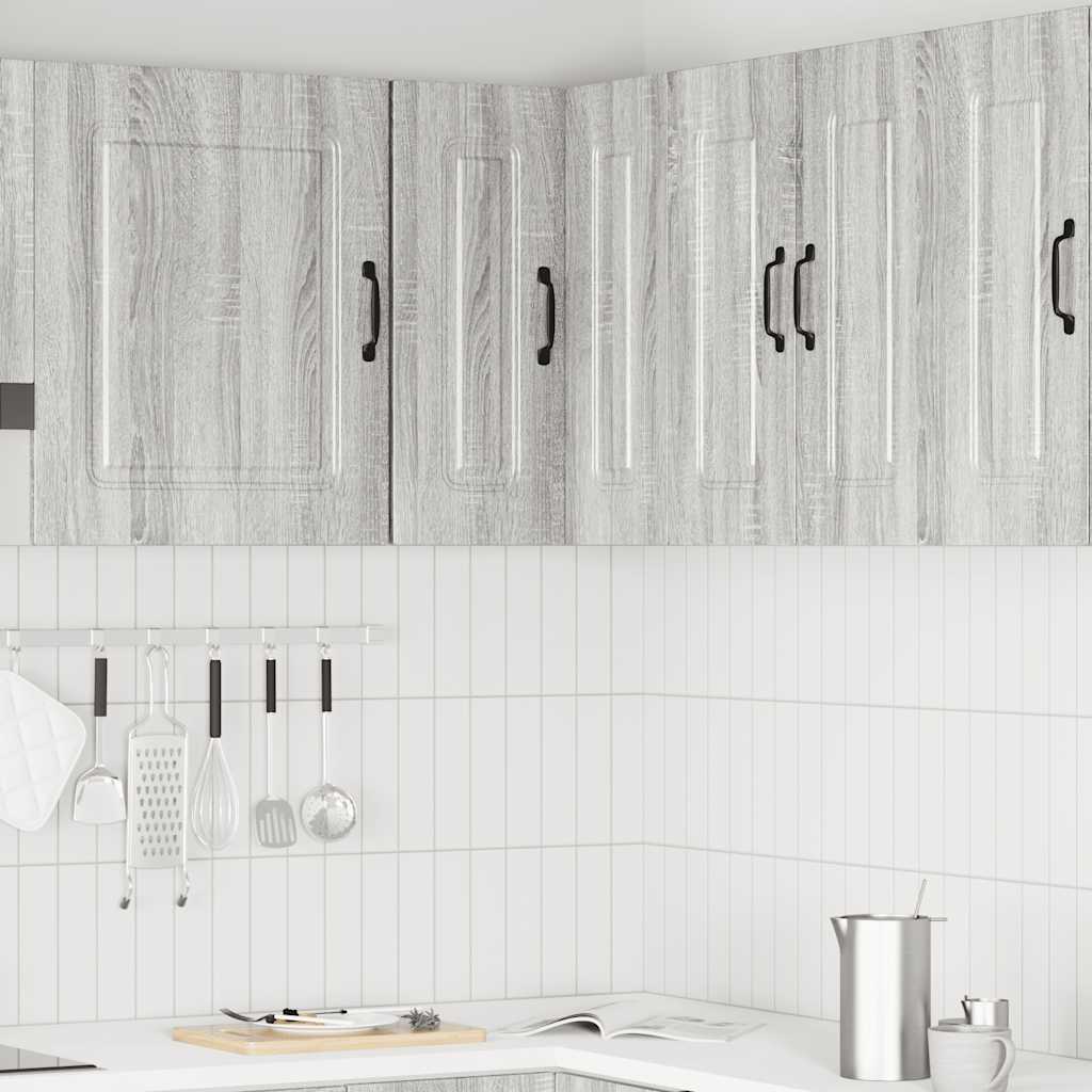 Pensile da Cucina ad Angolo Kalmar Grigio Sonoma in Truciolato | homemem39