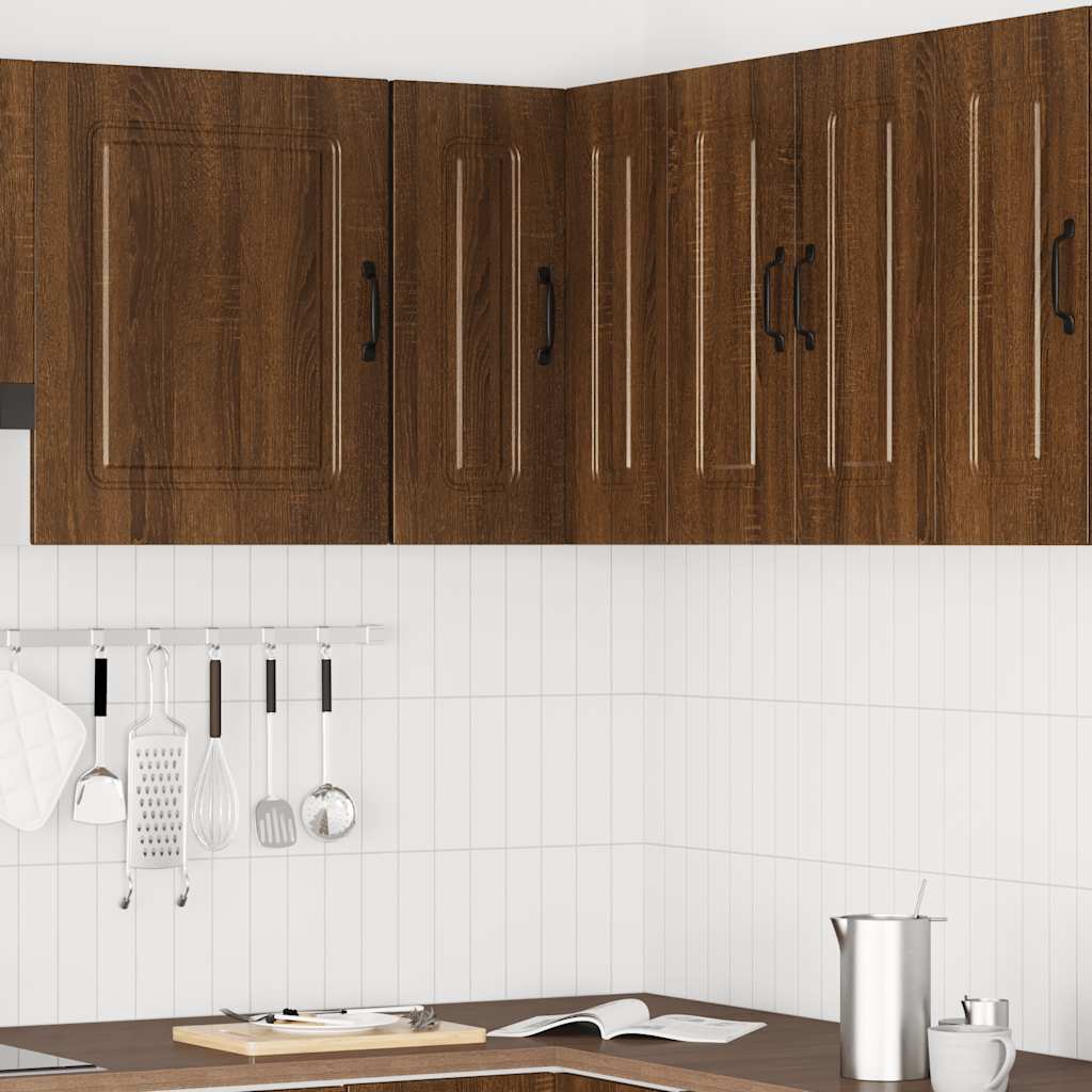 Pensile da Cucina ad Angolo Kalmar Rovere Marrone in Truciolato | homemem39