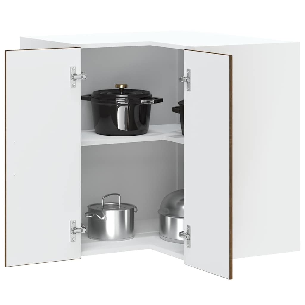 Pensile da Cucina ad Angolo Kalmar Rovere Marrone in Truciolato | homemem39