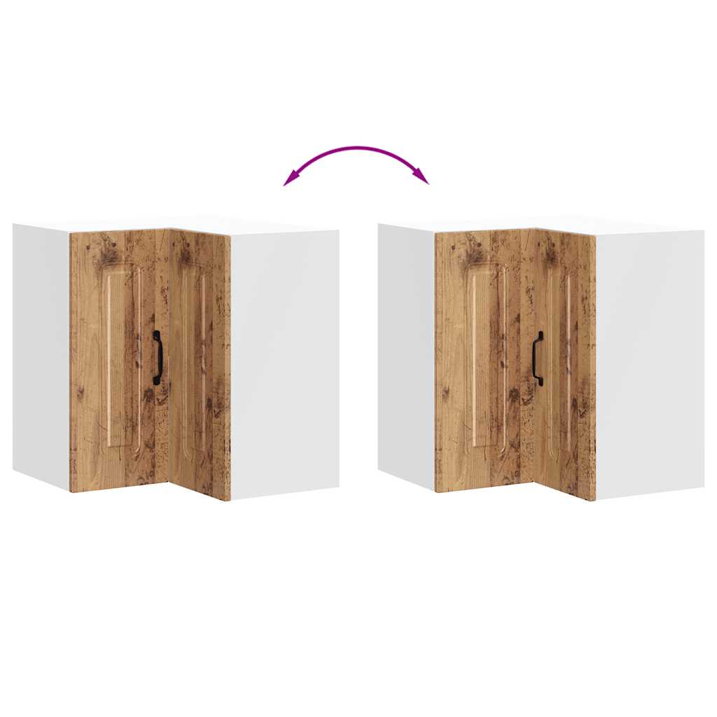 Pensile da Cucina ad Angolo Kalmar Legno Vecchio in Truciolato | homemem39