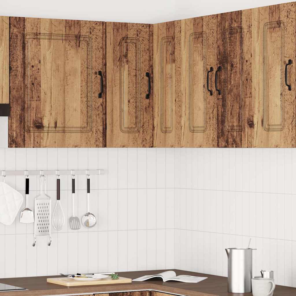 Pensile da Cucina ad Angolo Kalmar Legno Vecchio in Truciolato