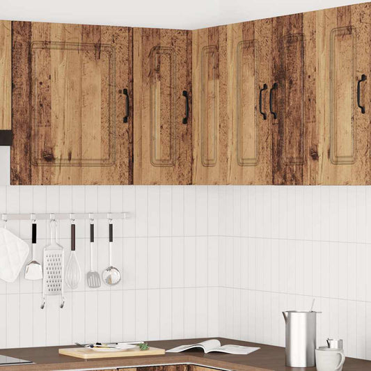 Pensile da Cucina ad Angolo Kalmar Legno Vecchio in Truciolato