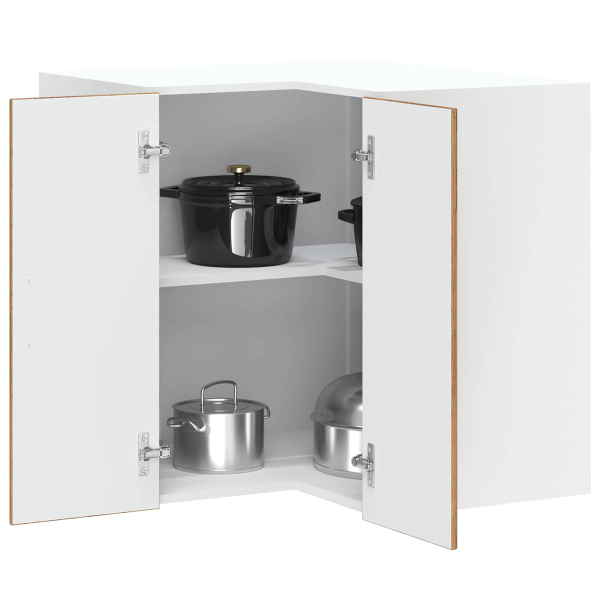 Pensile da Cucina ad Angolo Kalmar Legno Vecchio in Truciolato