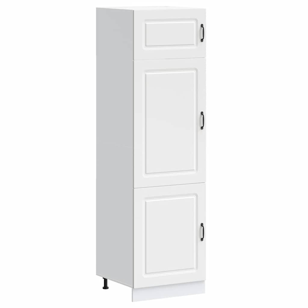 Armadio da Cucina Kalmar Bianco in Legno Multistrato | homemem39