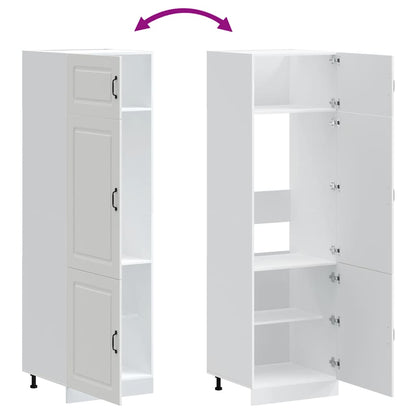 Armadio da Cucina Kalmar Bianco in Legno Multistrato | homemem39