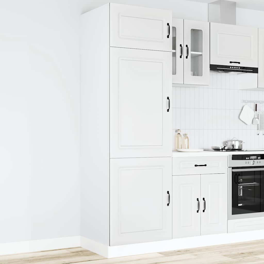 Armadio da Cucina Kalmar Bianco in Legno Multistrato | homemem39