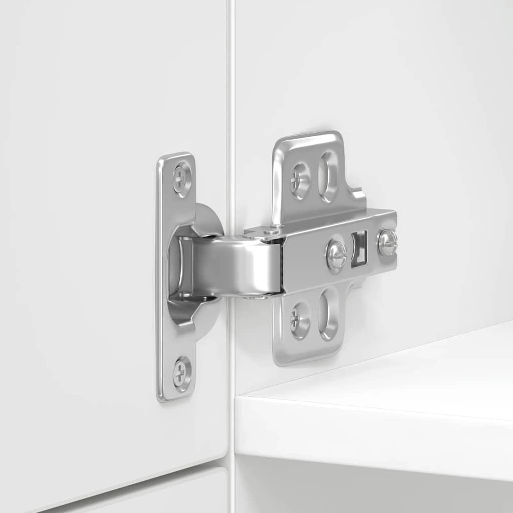 Armadio da Cucina Kalmar Bianco Lucido in Legno Multistrato