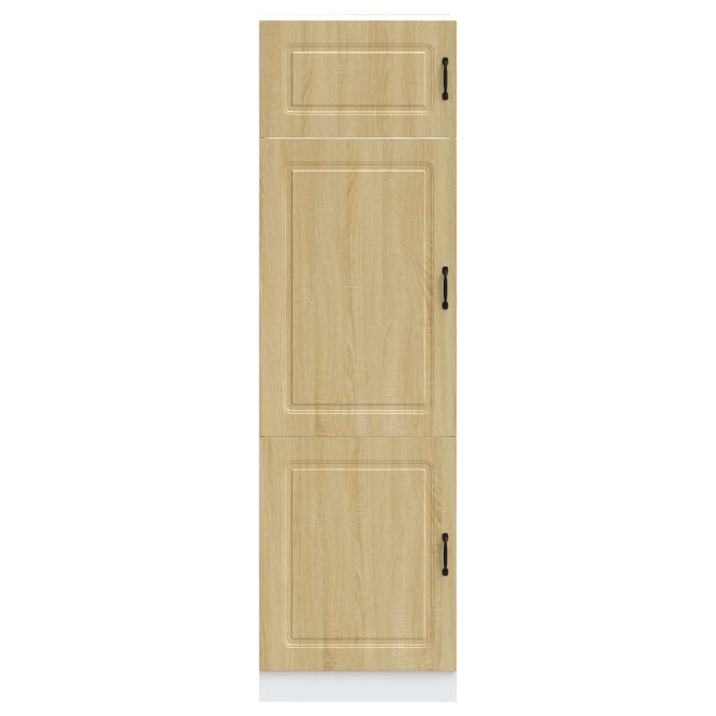 Armadio da Cucina Kalmar Rovere Sonoma in Legno Multistrato