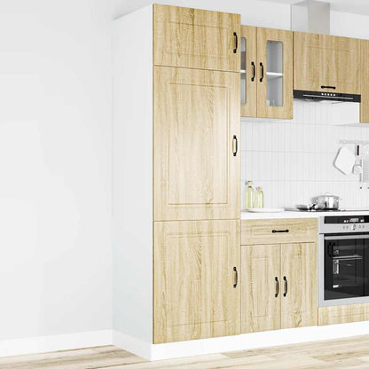 Armadio da Cucina Kalmar Rovere Sonoma in Legno Multistrato