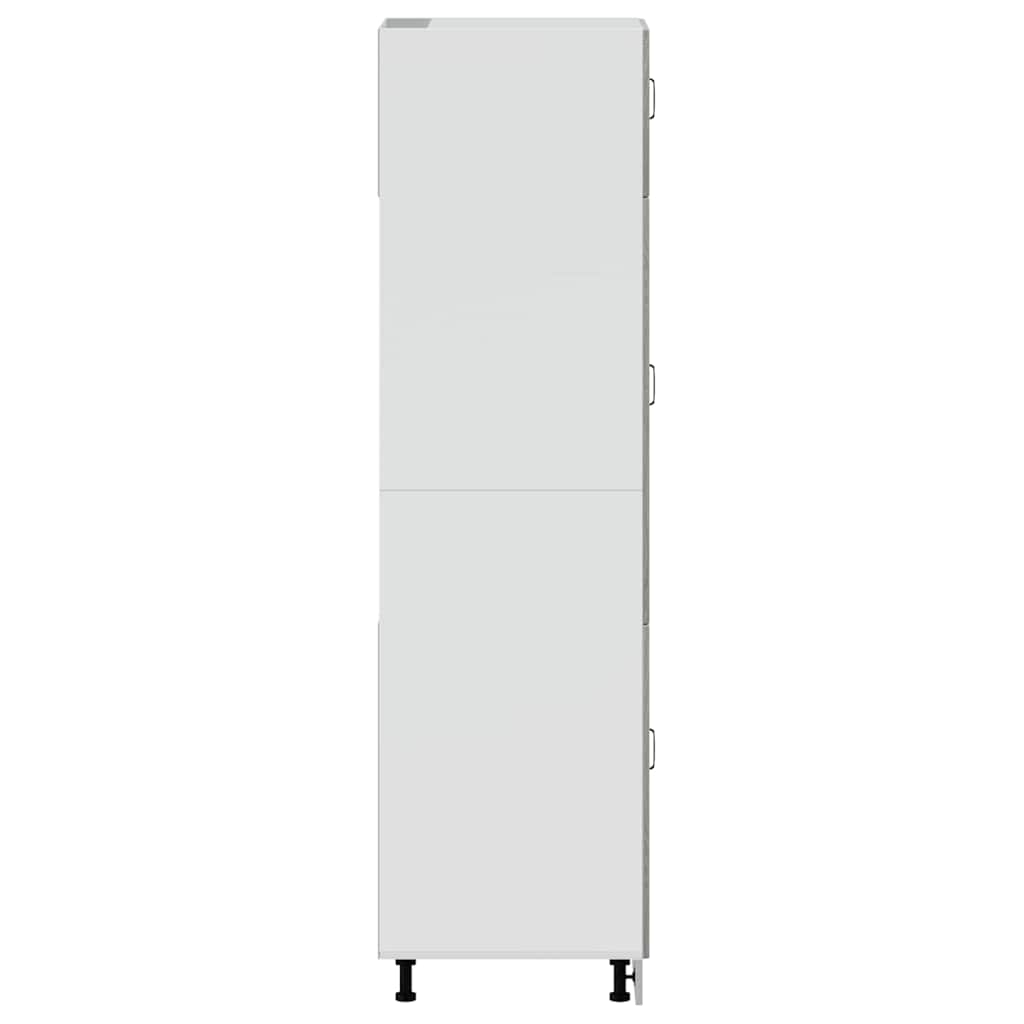 Armadio da Cucina Kalmar Grigio Sonoma in Legno Multistrato | homemem39