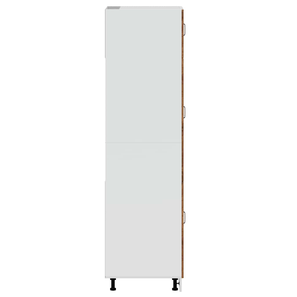 Armadio da Cucina Kalmar Legno Vecchio in Legno Multistrato - homemem39