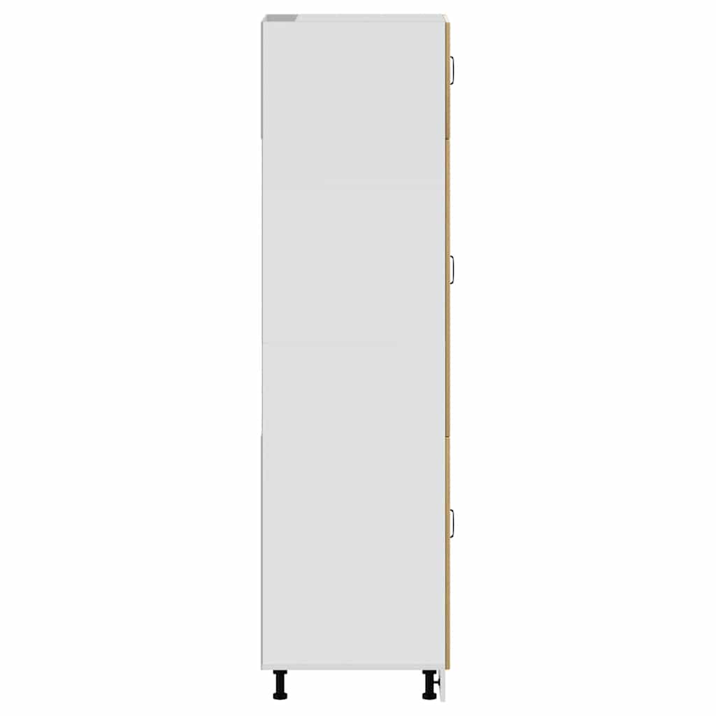 Armadio da Cucina Kalmar Rovere Artigianale Legno Multistrato