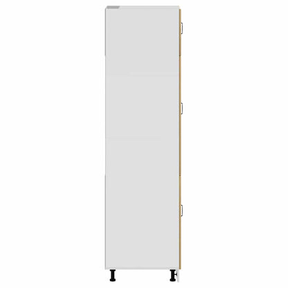Armadio da Cucina Kalmar Rovere Artigianale Legno Multistrato