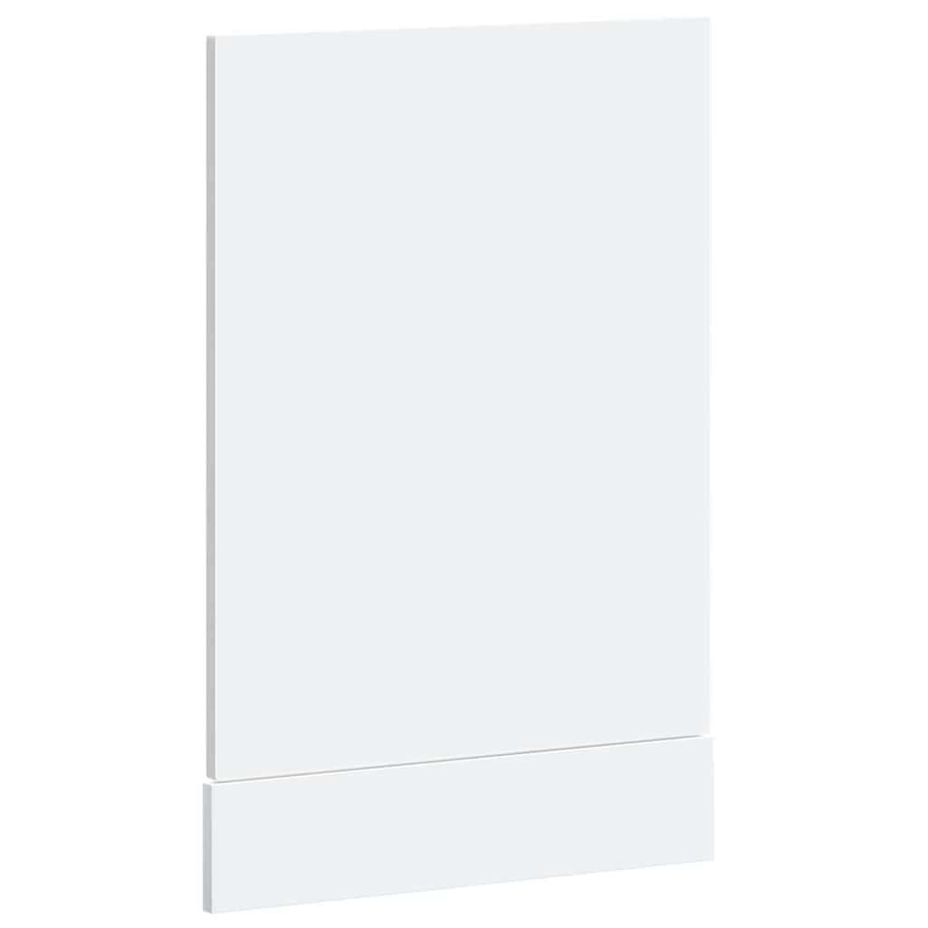 Pannello Lavastoviglie Kalmar Bianco 45x1,5x57 cm in Truciolato